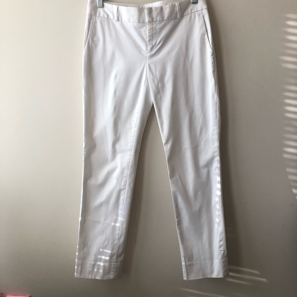Banana Republic White Pants